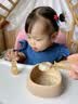 COOKSS儿童勺子宝宝元宝勺学吃饭训练勺PPSU弯头辅食勺餐具两只装 实拍图
