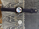 Apple/苹果 Watch S11 智能手表GPS款46毫米银色铝金属表壳雾紫色运动型表带S/M MEVW4CH/B母亲节 实拍图