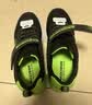 Skechers斯凯奇风豹跑鞋儿童网面气垫缓震休闲鞋男女童跑步鞋405316L 男款/黑色/柠檬色/BKLM 33 实拍图