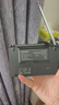 德生（Tecsun） PL-380收音机全波段老年人 数字调谐立体声高考英语四六级校园广播半导体学生 黑色+三节充电电池+USB充电器 实拍图