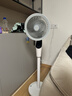 艾美特（AIRMATE）【天鹅MAX】空气循环扇直流变频家用大风力电风扇卧室轻音一级能效负离子净化语音落地扇 SRDI151 实拍图