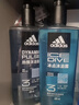 阿迪达斯（adidas）沐浴露男士专用洗发水洗面奶三效合一 游泳去氯 舒缓热情套装1.2L 实拍图