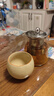 暮云泡茶壶加厚玻璃茶壶大容量办公室茶具养生高硼硅耐高温 450ml 实拍图