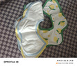 全棉时代 婴儿纱布花瓣口水兜 ,3条装 沙滩+马戏团+邦利果 29×32cm 实拍图
