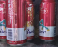 百威啤酒TOP淡色拉格450ml*18听整箱装京东自营新老包装混发踏春送礼 实拍图
