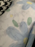 艾薇 床单单件 被单单件单人宿舍床垫磨毛床单 蓝色花开 180*230cm 实拍图