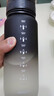 京东京造运动水杯  tritan水杯运动水壶大容量外出方便携带 黑白渐变1L 实拍图