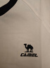 骆驼（CAMEL）迪丽热巴同款纯柔棉T神宽松男女短袖t恤 C36BAXLN090 无际白 XXL 实拍图