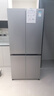 松下（Panasonic）Xtra蔓越莓2.0十字门500L冰箱四开门家用超薄零嵌入自动制冰一级能效NR-XD50C5B-H【国家补贴】 晒单实拍图