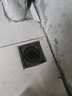 雨虹飞鱼地漏卫生间防臭大排量下水道黄铜镀镍拉丝枪灰色淋浴款FY57QHL 实拍图