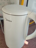 美的（Midea）【价保618】电热水壶烧水壶1.7L304不锈钢0涂层双层隔热自动断电1500W养生冲奶 MK-SH17M130 实拍图