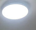 惠普精工led卧室吸顶灯三防灯超薄简约阳台厨卫过道儿童书房灯具30CM白光 实拍图