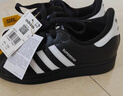阿迪达斯（adidas）adidas三叶草贝壳头SUPERSTARII男女休闲鞋 JI0079 44码 实拍图