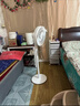 美的（Midea）【品质推荐】七叶轻音柔风电风扇/家用省电落地扇/台式电扇/广角摇头节能宿舍小型风扇 SAE35CA 实拍图