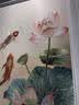 高档九鱼聚财图刺绣玄关装饰画苏绣正对入户门荷花挂画客厅走廊画 高档刺绣荷花九鱼图【现代轻奢画框】 高度160宽度80cm 纯实木立体高档画框装裱 刺绣工艺+钢化玻璃 实拍图