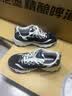 斯凯奇（Skechers）女鞋秋季蕾丝熊猫鞋厚底增高百搭休闲运动经典复古老爹鞋 黑色/白色/BKW 39 尺码偏大，建议选小半码 实拍图