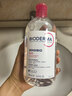 贝德玛（BIODERMA）粉水卸妆水舒妍洁肤液500ml 敏感肌可用温和可卸防晒保湿舒缓 实拍图
