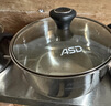 爱仕达（ASD）汤锅 304不锈钢蒸汤锅 炖煮锅加厚复底奶锅 24CM燃气电磁炉通用B1 实拍图