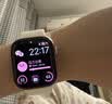 Apple/苹果 Watch S11 智能手表GPS款46毫米玫瑰金色铝金属表壳淡桃粉色运动型表带M/L MEVU4CH/B情人节 实拍图