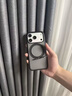 图拉斯支点壳O1S【经典爆款丨软边全包更护机】 适用iphone17promax手机壳苹果17pro防摔透明磁吸磨砂16 【磨砂黑】 iPhone17ProMax（相机按键全包） 实拍图