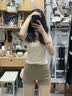 南木熊牛仔短裤女2026夏季新款辣妹美式高级感性感显瘦a字丰胯包臀热裤 卡其色短裤 S 85-95斤（卡码拍大） 实拍图