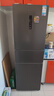 美的（Midea）271升三门冰箱灰色小型电冰箱三开门一级能效节能风冷无霜双净味家用租房MR-283WTPZE【国家补贴】 实拍图