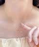 布鲁雅尔项链女款2026新款轻奢高级感女士七夕情人节生日礼物送女友送老婆 玫瑰金色【附近仓次日达】 实拍图