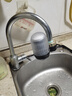 美的（Midea）水龙头过滤器家用厨房自来水净水器 活性炭12级精滤 可清洗 除氯除异味除垢 通用安装前置滤水器 4芯装【4年免换芯】活性炭增强版滤芯 实拍图