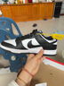 耐克NIKE女休闲板鞋 DUNK 运动鞋DD1503-101白黑37.5 实拍图