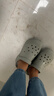 斯凯奇（Skechers）洞洞鞋女士夏季凉拖鞋泡泡鞋厚底增高外穿沙滩鞋踩屎感 实拍图