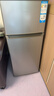 海尔（Haier）冰箱小型二门办公室迷你小冰箱节能直冷家用租房家电冷藏冷冻超薄双开门省电小型冰箱 118升、360°立体制冷、低温补偿 实拍图