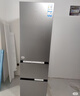 海尔（Haier）「真省电」217L三门家用小户型冰箱抗菌净味一级能效风冷无霜星辉银BCD-217WGHC3E9S9国家补贴 实拍图