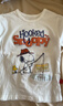 史努比（SNOOPY）【2件装】童装儿童短袖T恤男女童纯棉夏装 靛蓝红琴+白钓鱼 120 实拍图