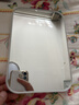 名创优品（MINISO）简约方形台镜 化妆美容镜桌面镜子公主镜 生日送女友(白色) 实拍图
