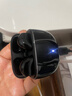 索爱（soaiy）SR10pro真无线蓝牙耳机 HIFI音效通话降噪游戏运动音乐半入耳式耳机 苹果安卓华为手机通用 玄墨黑 实拍图