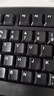 罗技（Logitech）MK120 键鼠套装 有线键鼠套装 办公键鼠套装 电脑键盘 USB即插即用 全尺寸 黑色 实拍图
