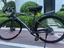 JEEP吉普公路自行车碟刹变速自行车男女学生公路车竞技代步车-RS730 RS730-公路把-高级灰-铝合金 M码（适合身高165-185CM） 24速-休闲运动(基础款) 实拍图