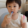 弭黎感温勺子婴儿辅食变色新生儿硅胶子0-6个月喂水测温度软宝宝长柄 实拍图
