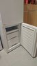 美的（Midea）181L两门冰箱白色两门小户型客厅家用电冰箱租房宿舍低音节能低噪可冷藏冷冻不占地MR-190E 实拍图