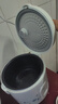 美的（Midea） 微压电饭煲 精铸发热盘大容量简单易控 黑晶内胆家用迷你小电饭锅 1-2-3-5-8人家用商用年货好物 4升款 4L 2-6人用 实拍图