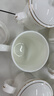 陶相惠 茶杯骨瓷办公杯会议杯陶瓷盖杯开会杯子商务办公水杯带盖10只装 实拍图