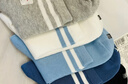 京东京造儿童袜子春夏季薄款网眼男童短筒棉袜9-12岁中大童20-22CM 实拍图