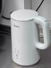 美的（Midea）【价保618】电热水壶烧水壶养生自动断电冲奶一体恒温食品级304不锈钢1500W 1.5L大容量 SH15X301 实拍图