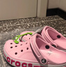 卡骆驰（CROCS）贝雅卡骆班洞洞鞋轻便耐磨一脚蹬休闲鞋女鞋时尚沙滩鞋|205089 冬日白/彩色-1LI 44 (280mm) 实拍图