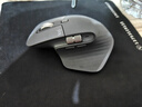 罗技（Logitech）大师系列 MX Master 3S 菁英版 无线蓝牙鼠标  办公静音鼠标 人体工学 石墨黑 无线接收器需另购买 实拍图