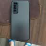庞域适用华为Nova7手机壳JEF-AN20新款镜头全包保护套HUAWEI防指纹磨砂硅胶软边防摔外壳高级简约男女 【石墨黑】AG肤感磨砂 华为Nova7 实拍图