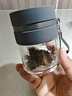 富光玻璃杯 高硼硅泡茶杯子 茶水分离杯 商务办公便携塑玻水杯男女士 实拍图