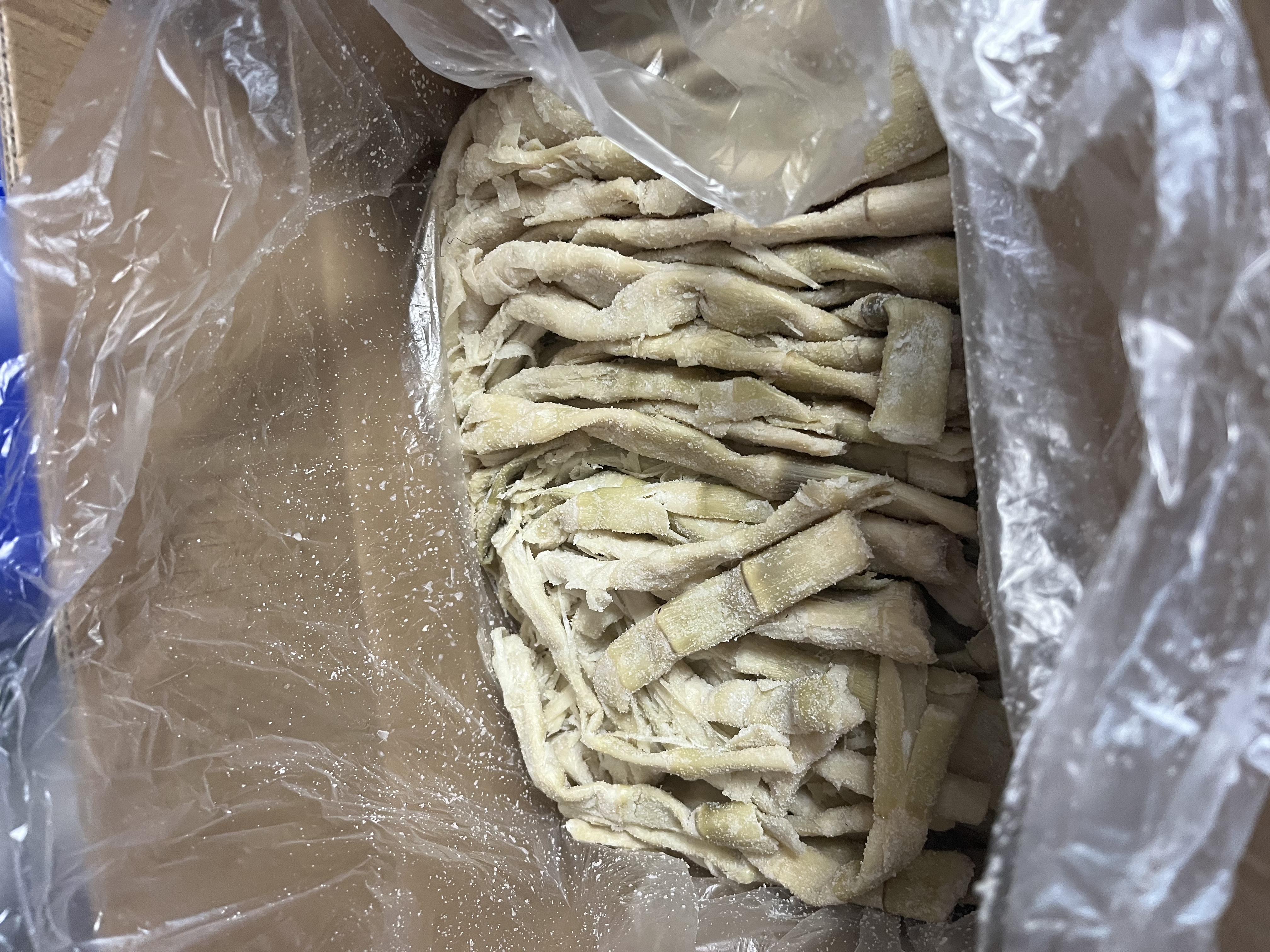 昱品源扁尖笋干 黄山笋干小野笋 盐渍笋素食凉拌嫩笋尖小水笋春笋新笋 小野笋净重 2.5kg*1箱 实拍图