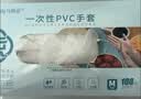 乌斯京一次性手套PVC手套100只小码食品级实验美容清洁烘焙餐饮厨房手套 实拍图