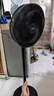美的（Midea）【超级单品】七叶轻音立式电风扇家用柔风落地扇台式桌面小型风扇大风量节能摇头宿舍电扇 SAF30AB 实拍图